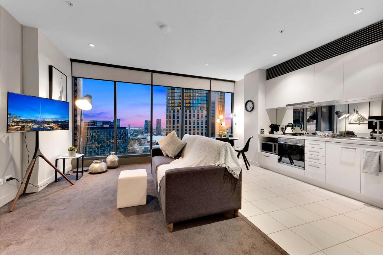 Opulent Level 25 Condo With Breathtaking Views Melbourne Exterior foto